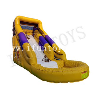 Tom And Jerry Theme Inflatable Water Slide with Pool / Playground Slide for Kids
