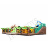 Jungle World Inflatable Bouncer Trampoline Inflatable Fun City / Inflatable Outdoor Playground for Children 