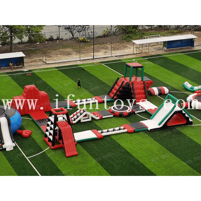 Giant Lake Water Games Inflatable Floating Water Park Inflatable Aqua Park Water Paradise for kids and adults