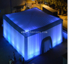 Giant outdoor LED lighting inflatable cube wedding party tent for event