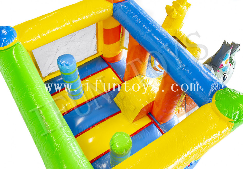 Inflatable Giraffe Bouncy Castle / Jumping Castle / Mini Bounce Party for Kids