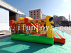 Inflatable Jumping Bouncy Castle with Slide / Children Playground Fun City