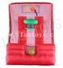 4 in 1 Inflatable Carnival Game Inflatable Ring Toss / Inflatable Basketball Hoop Shooting Game with Air Blower
