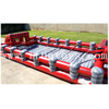 Customized Inflatable Human Foosball Field Inflate Soccer Field Court / Inflatable Table Soccer Foosball Field for Sport Game