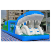 Outdoor Playground Inflatable Shark Obstacles Course/Inflatable Obstacle Running Race / Inflatable Obstacle Challenge Game for Kids