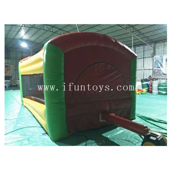 Inflatable Bazooka Ball Shoot Out / Inflatable Zombie Shootout/ Inflatable Tooth Knock Out Game for Kids And Adults