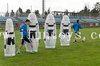 Adults Inflatable Football Training Goalkeeper / Football Practice Tumbler / Soccer Dummy