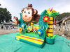 Monkey Jungle Inflatable Bouncy Castle Combo / Jumping House for Party