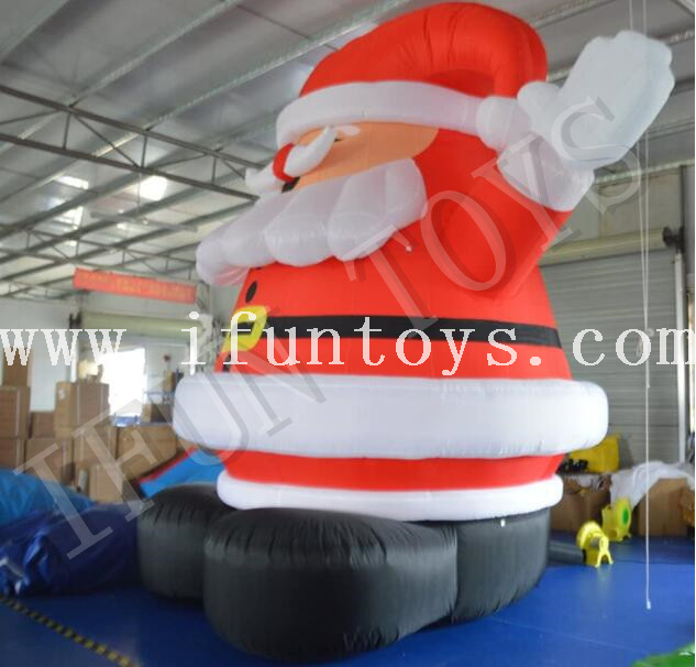 Christmas Decoration Inflatable Santa Claus with Air Blower / Christmas Old Man