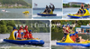 4 Seats Water Jet Ski Tube PVC Inflatable Crazy Towable Slipper Chair / Inflatable Slipper Drag Boat Water Towable For Water Games