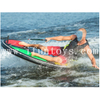 Towable Inflatable Round Aquatic Device / Inflatable Disc Towable Water Sports / Inflatable Wake Surfing Disk for Water Sport Games