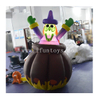 2m Tall LED Lighting Inflatable Ghost with Auto Up And Down for Halloween Decoration