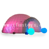  LED Inflatable Igloo Dome Tent with Air Blower / Portable Dome Tent for Party