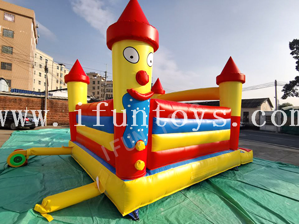 Smile Face Inflatable Children Jumping Castle / Inflatable Bouncy House / Trampoline Bouncy for Birthday Party