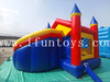 Inflatable Castle with Slide / Bouncer Combo with Air Blower for Sales