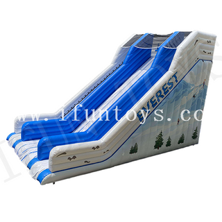 Everest Inflatable Dry Slide / Everest Ice Slide / Inflatable Amusement Park Slide for Kids and Adults
