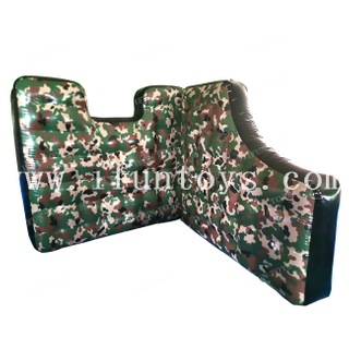 Inflatable CS Bunker Wall Camouflage Wall Bunker For Paintball Games / Military Bunkers for Shooting Games
