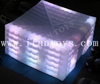 Giant LED Inflatable Marquee Inflatable Air Cube Tent House with Blower/Inflatable Lighting Tent for Party Event Exhibition Show