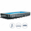 Summer Outdoor Large Metal Frame Swimming Pool Above Ground Portable Frame Pool for Kids N Adults