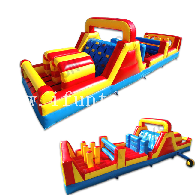 inflatable obstacle course for adults
