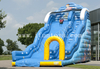 Outdoor Inflatable Wave Slide / Fun Slide with Air Blower for Kids