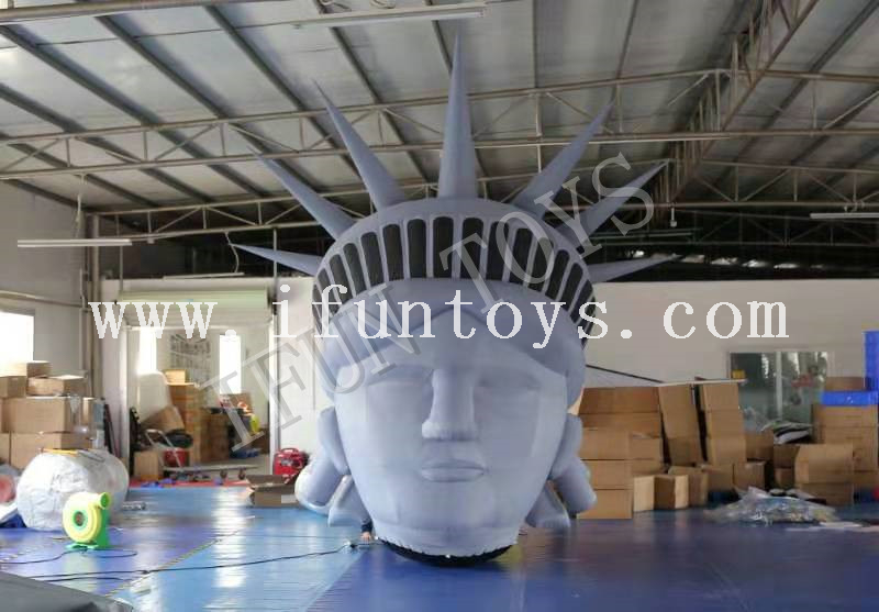 Outdoor Giant Inflatable Statue Of Liberty for Advertising Decoration