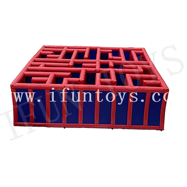 Interactive Inflatable Maze Game / Maze Obstacle / Inflatable Ladybirth Maze for Kids And Adults