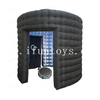 360 Photo Booth Enclosure Backdrop Inflatable Photo Booth / Round Shape Photo Booth Shell with LED for Wedding
