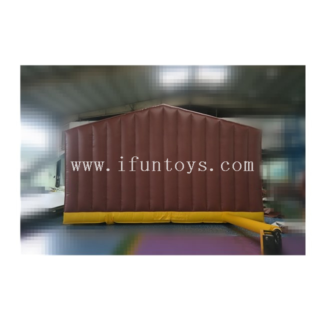 Mechanical Bull Rodeo With Inflatable Mattress /Inflatable Mechanical Bullfighting Sport Game for Kids And Adults