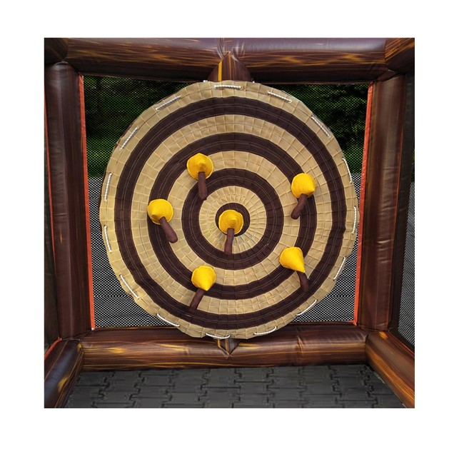Carnival Inflatable Axe Throw Dart Game/ Inflatable Axe Throwing Game/ Interactive Inflatable Axe Throwing Target Game