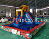 Inflatable Water Slide Park/ Water Slide with Pool Water Playground for Kids 