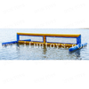 Water Play Equipment Inflatable Waterplay Sport Net / Floating Inflatable Water Volleyball Net / Beach Volleyball Net for Pool