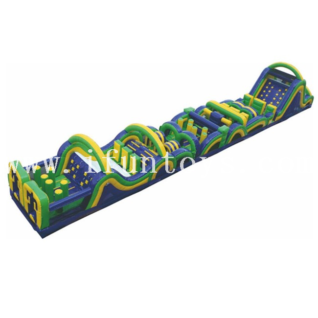 Radical Run Inflatable Obstacle Course / Inflatable Boot Camp Obstacle Course Race for Adults
