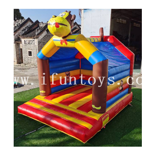 Monkey Theme Inflatable Jumper Bouncer Castle / Inflatable Moonwalk for Children
