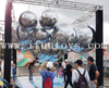 Outdoor Decoration Cheap Colorful PVC Inflatable Reflective Ball /Inflatable Christmas Mirror Sphere/Inflatable Hanging Sphere Mirror Balloon for Party Event