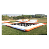 DWF Custom Inflatable Aqua Banas Floating Dock Inflatable Party Banas with Tent