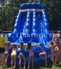 Blue Crush Dual Lane Water Slide with Pool Inflatable Double Lanes Waterslide / Inflatable Bouncer Slide for Kids And Adults