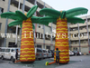 Customized Giant Inflatable Palm Tree / Coconut Tree with LED Light for Outdoor Party Decoration 