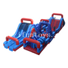 Rugged Warrior Inflatable Obstacle Challenge / Wipeout Inflatable Obstacle Course for Adults