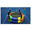0.9mm PVC Tarp Inflatable Air Fitness Wheel /Inflatable Tumble Track Fitness Wheel for GymnasticsTraining