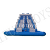 Inflatable Dolphin Water Slide / Double Lanes Slilp Slide with Pool