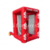 Outdoor Advertising Inflatable Cash Cube Money Machine Mobile Inflatable Money Booth with 2pcs Air Blower for Sales