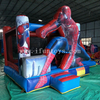 Cheap inflatable spiderman bounce slide combo / jumping castle with slide / bouncy slide for toddlers
