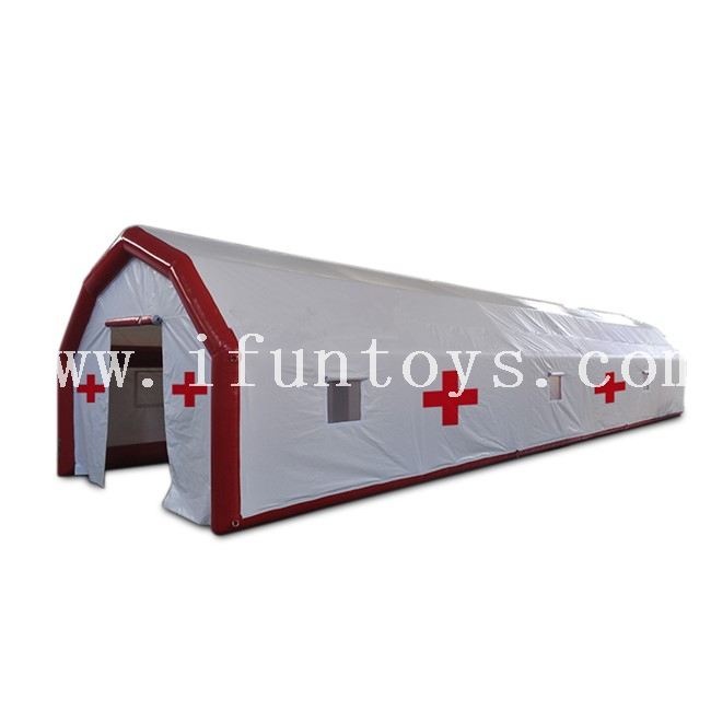 Outdoor Inflatable Emergency Mobile Hospital / Medical Tent for Epidemic 