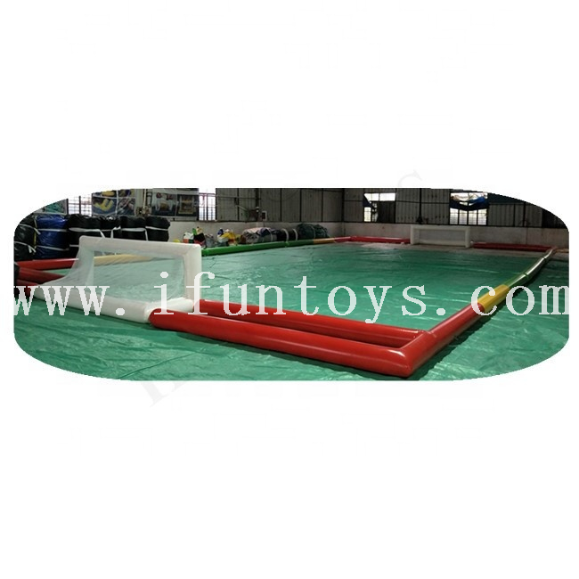 Beach inflatable water polo field pool polo sup polo stand up paddle polo pitch for sale
