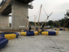 Popular 4 in 1 Inflatable Bungee Jumping Trampoline for Amusement Park