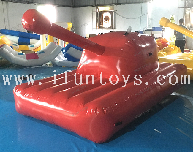 New Outdoor Interactive Human Size Team Building Rolling Tube Games Inflatable Tank Games For Sale