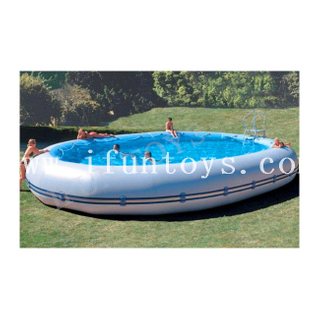 Circular Shaped Giant Inflatable Swimming Pool for Backyard / Portable Water Pool for Swimming / Adults Swimming Pool for Sales 
