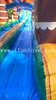 27ft Tall Large Inflatable Water Slide with Pool / Double Lane Inflatable Slip N Slide / Tiki Plunge Dual Lane Water Slide