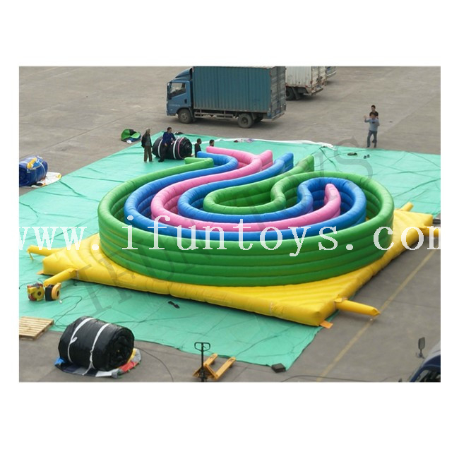 Inflatable 5K Run Race / Inflatable Obstacle Challenge Game / Inflatable Assault Course for Adults
